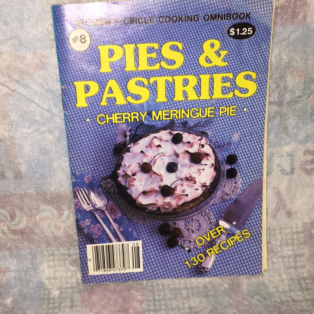 Vintage Women’s Circle Cooking Omnibook Pies & Pastries Cookbook